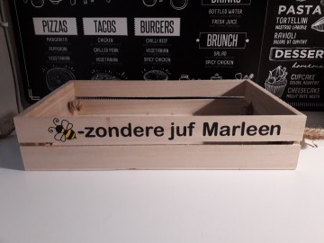 Bakje bij zonder