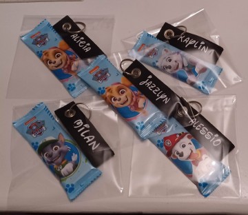 Koek met sleutelhanger